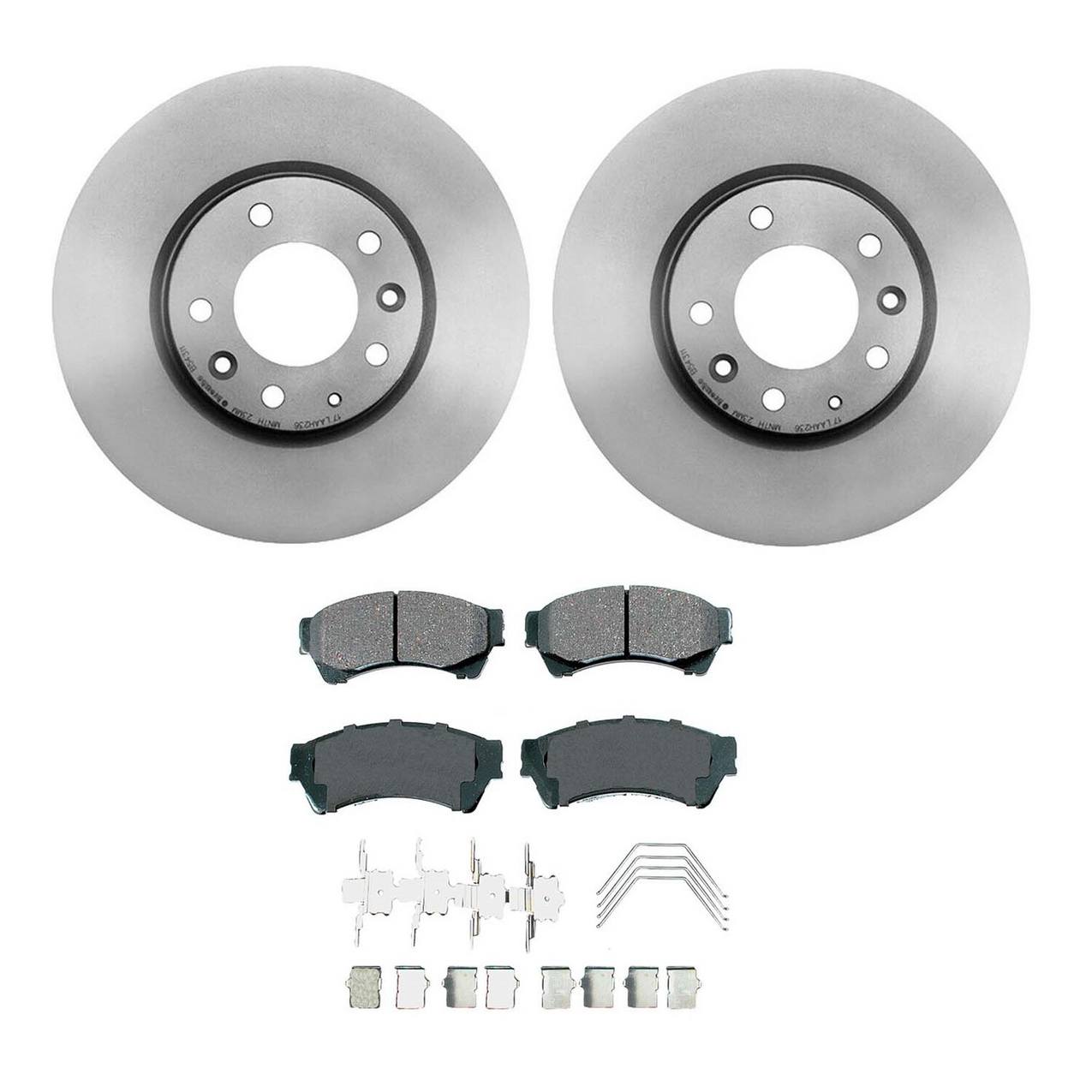 Ford Lincoln Mazda Disc Brake Pad and Rotor Kit – Front (299mm